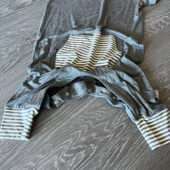 Moon + Beck Romper Kids 3-4 Years Gray - Picture 7 of 8